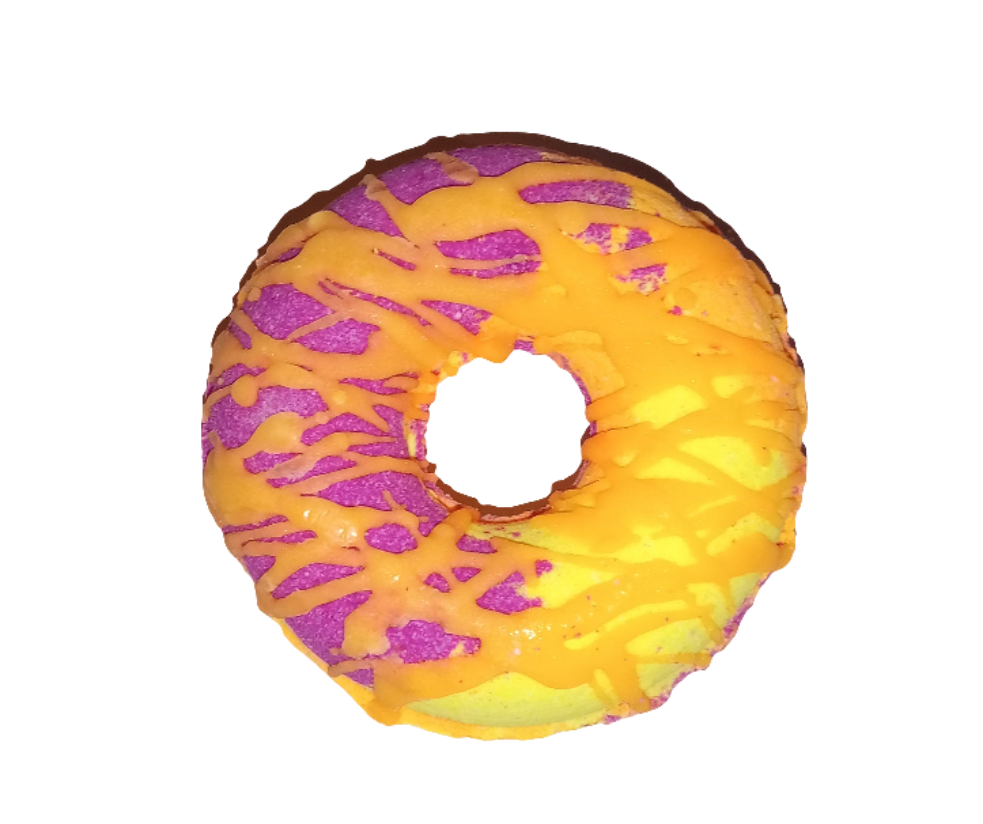 Passionfruit and Lychee Sorbet Donut