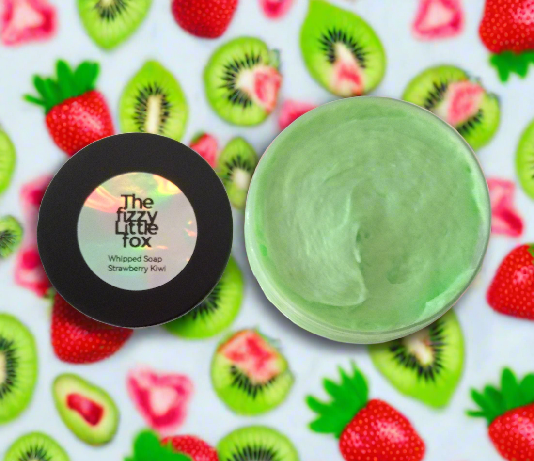 Strawberry Kiwi Whipped Soap