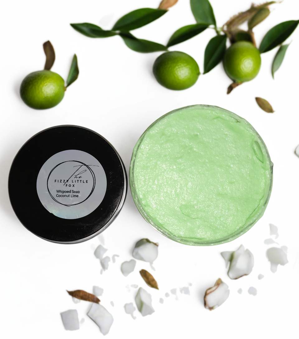 Coconut Lime Whipped Soap