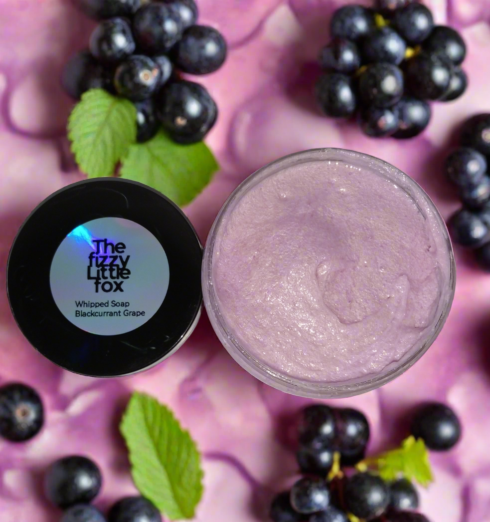 Blackcurrant Grape Whipped Soap