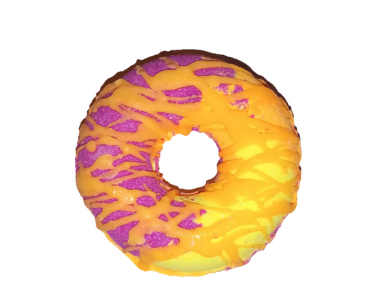 Passionfruit and Lychee Sorbet Donut