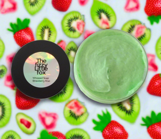 Strawberry Kiwi Whipped Soap