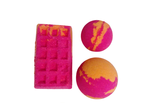 Mimosa and Pink Apple Bath Bomb
