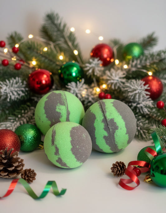 Christmas Pudding Bath Bomb