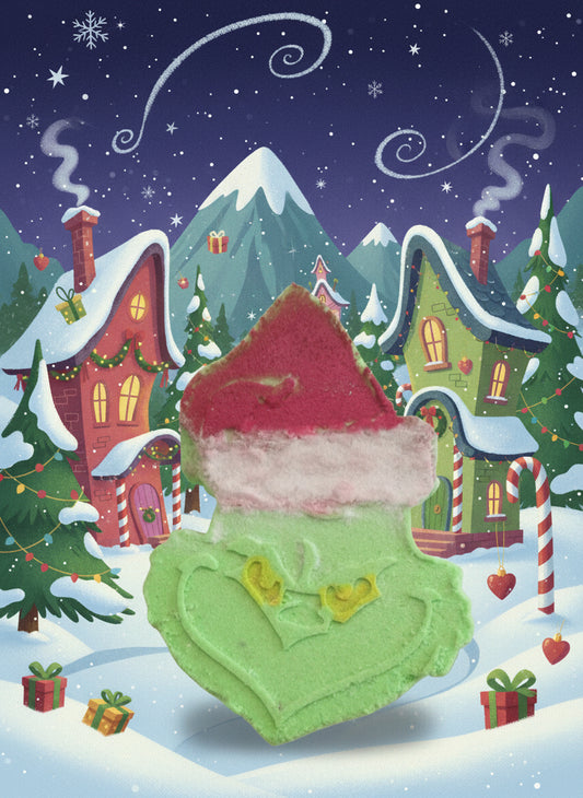 Grinch Bath Bomb