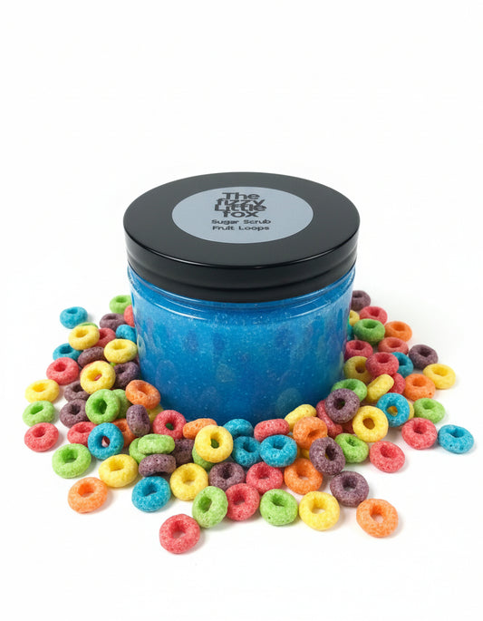 Fruit Loops Inspired Sugar Scrub